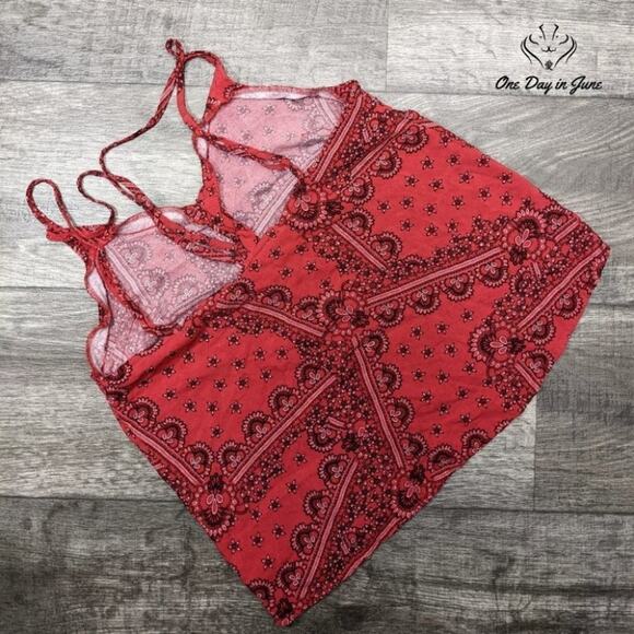 Day Trip Button Front Classic Tank Top Size S - Picture 5 of 5